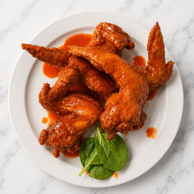 Cognac Glazed Wings.
