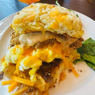 Catfish & Potatoe Biscuit