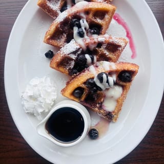 Blueberry Lemon Waffle