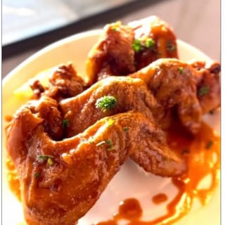 Cognac Glazed Wings